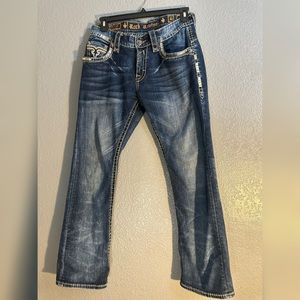 MENS BOOTCUT ROCK REVIVAL 32x30